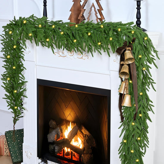 Christmas garland — festive decoration for the holiday season