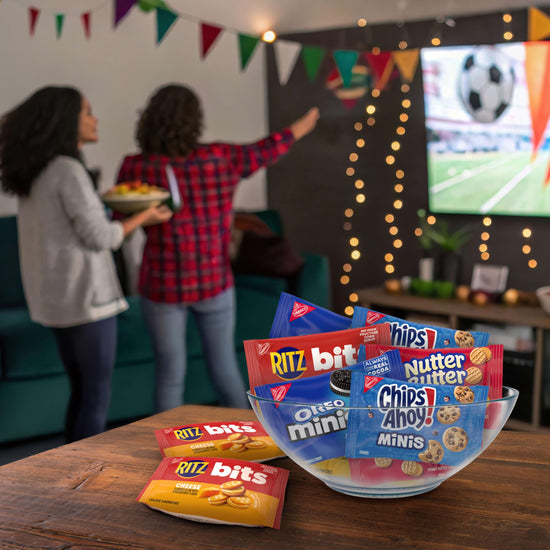 Snack mix — Nabisco variety pack with OREO, CHIPS AHOY, Nutter Butter and RITZ Bits cheese 20 packsSnack mix — Nabisco variety pack with OREO, CHIPS AHOY, Nutter Butter and RITZ Bits cheese 20 packs