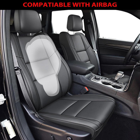 AOMSAZTO vehicle seat cover - custom fit waterproof car seat protectors in black