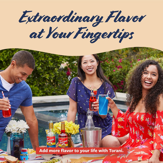 Torani flavored drink concentrate — sugar free raspberry variation