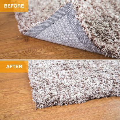 Home Techpro rug pad - washable grippers with vacuum tech for hardwood floors