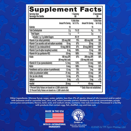 L'il Critters gummy vites daily multivitamin for kids with immune support, 60 gummies