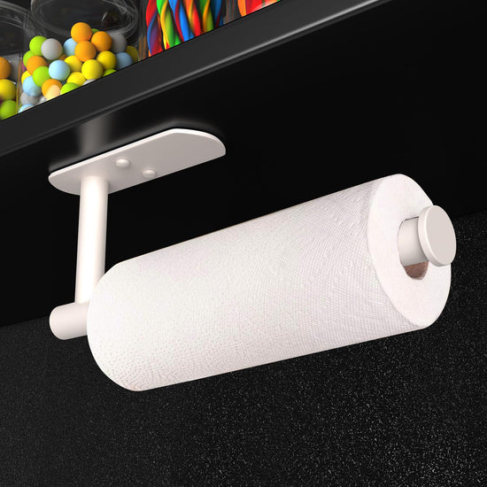 PAPER_TOWEL_HOLDER — VAEHOLD self adhesive stainless steel under cabinet mount holder