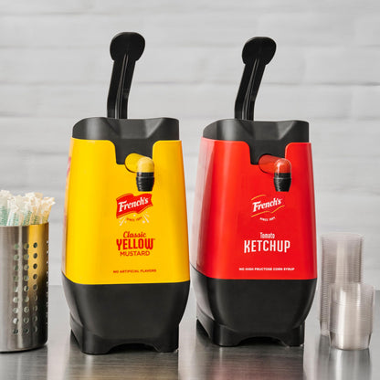 French's yellow mustard dispensing pouch with fitment