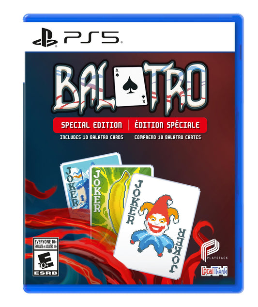 Physical video game software — Balatro special edition for Nintendo SwitchPhysical video game software — Balatro special edition on Nintendo Switch