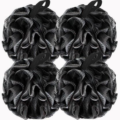 BCKENEY bathing sponge — soft mesh exfoliating loofa for men and women