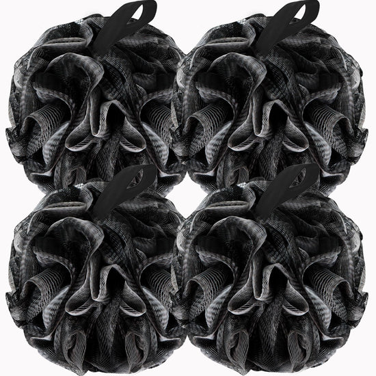 BCKENEY bathing sponge — soft mesh exfoliating loofa for men and women