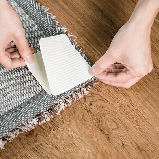 Home Techpro rug pad - washable grippers with vacuum tech for hardwood floors