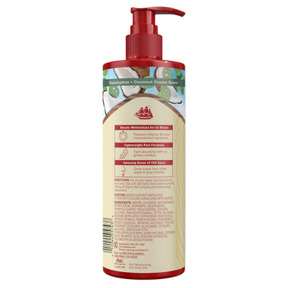 Skin moisturizer — Old Spice formula for hydration and freshness