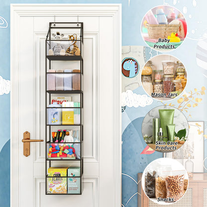 Fixwal caddy — over the door hanging closet organizer