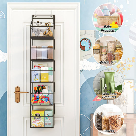 Fixwal caddy — over the door hanging closet organizer