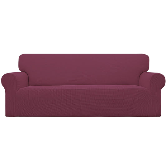 Easy-Going sofa cover — Soft stretch fabric with elastic bottom for kids and pets