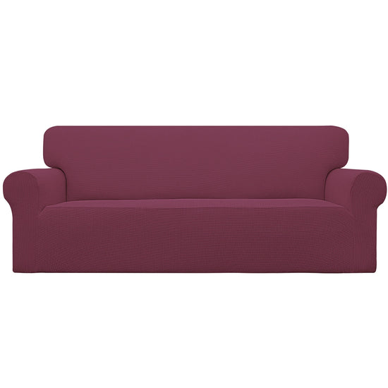 Easy-Going sofa cover — Soft stretch fabric with elastic bottom for kids and pets