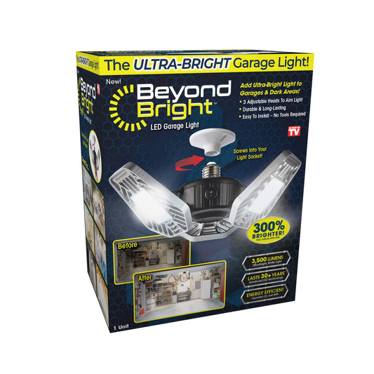 Ontel LED garage light — bright illumination and energy efficiency