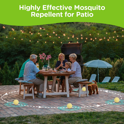 Mosquito Repellent Outdoor Powerful Outdoor Mosquito Repellent for Patio 10 Pack Mosquito Repellent Outdoor for Yard, Camping, Child&Pets Friendly