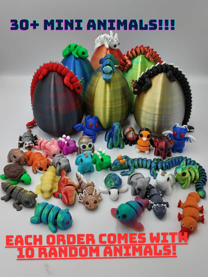 ZZ LIFE figurine — 3D printed articulating designs with mystery egg
