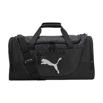 PUMA duffel bag with removable strap and shoe pocket