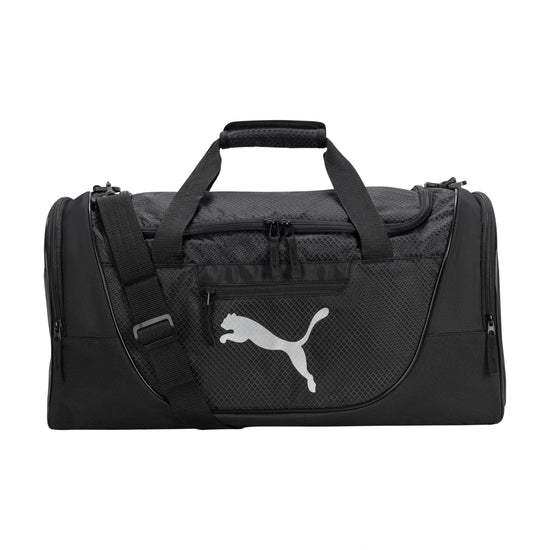 PUMA duffel bag with removable strap and shoe pocket