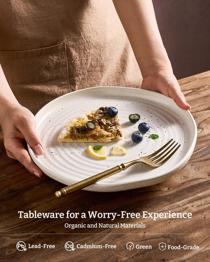 Famiware dinnerware set - Milkyway collection with 12, 18, or 24 pieces