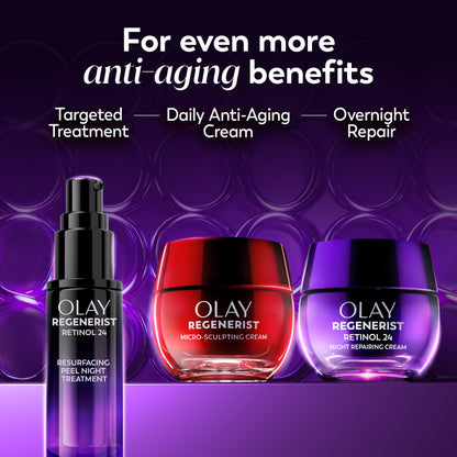 Olay skin moisturizer — retinol formula