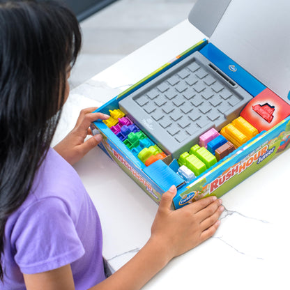 ThinkFun Rush Hour Junior — classic traffic jam logic game for kids