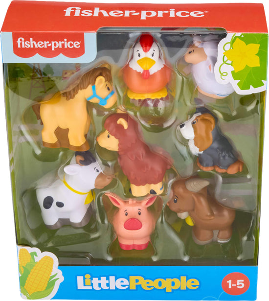 Fisher-Price Little People farm playset with learning content for toddlers and preschool kids