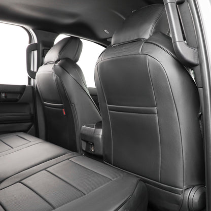 EKR Tacoma seat covers — custom fit faux leather for Toyota Tacoma 2024-2026