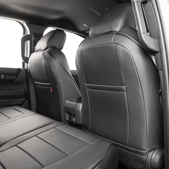 EKR Tacoma seat covers — custom fit faux leather for Toyota Tacoma 2024-2026