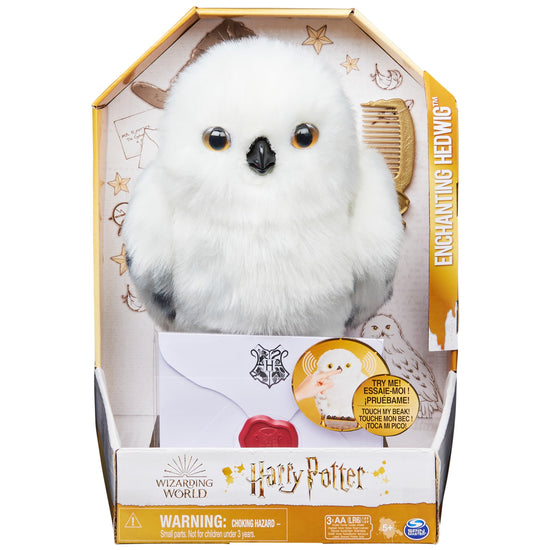 Wizarding World Harry Potter Hedwig interactive owl with sounds and movements toy figure