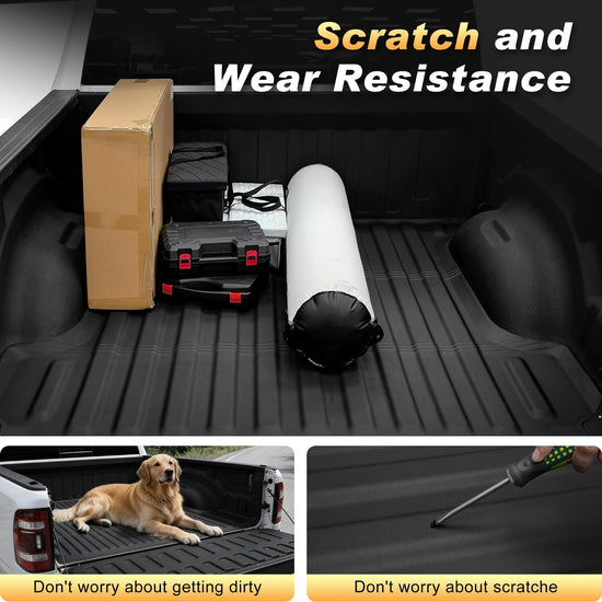 AOMSAZTO truck bed mat – Custom fit for 2023-2026 Chevy Colorado/GMC Canyon 5FT