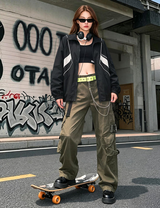 Wyeysyt coat — oversized vintage 90s windbreaker jacket