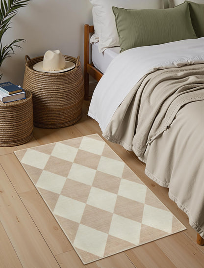 Beeiva rug runner - Ultra thin and washable design for hallways and kitchens