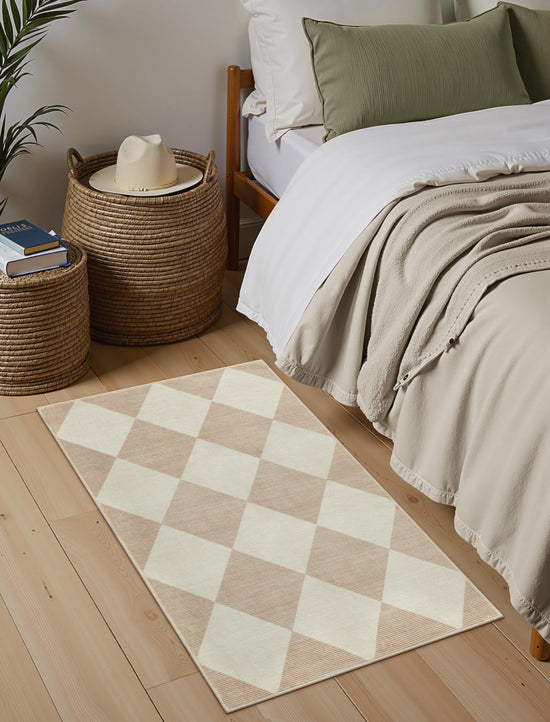 Beeiva rug runner - Ultra thin and washable design for hallways and kitchens