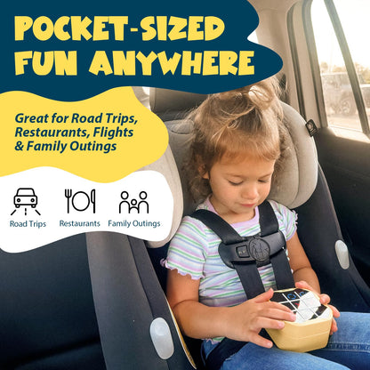 GiiKER Tic Tac Toe Bolt Game — 3-in-1 handheld travel game for kids and adults