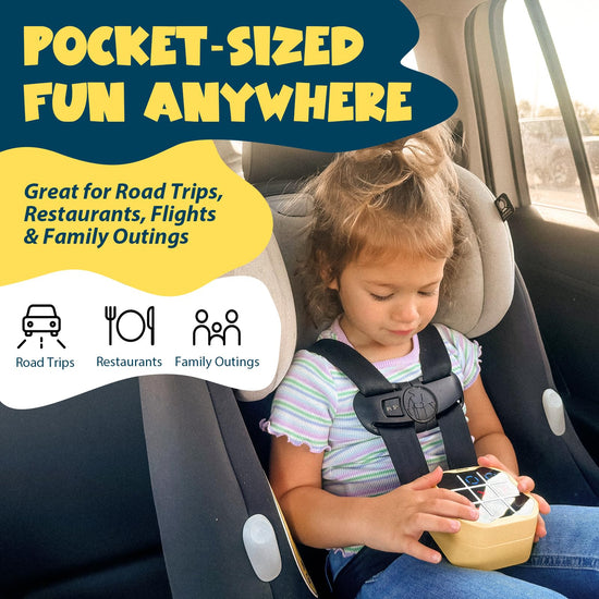 GiiKER Tic Tac Toe Bolt Game — 3-in-1 handheld travel game for kids and adults