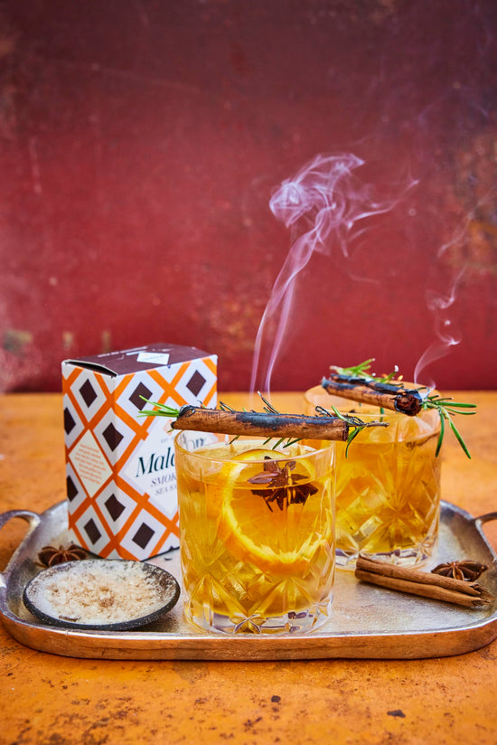 CULINARY_SALT — Smoked sea salt flakes handcrafted over oak wood