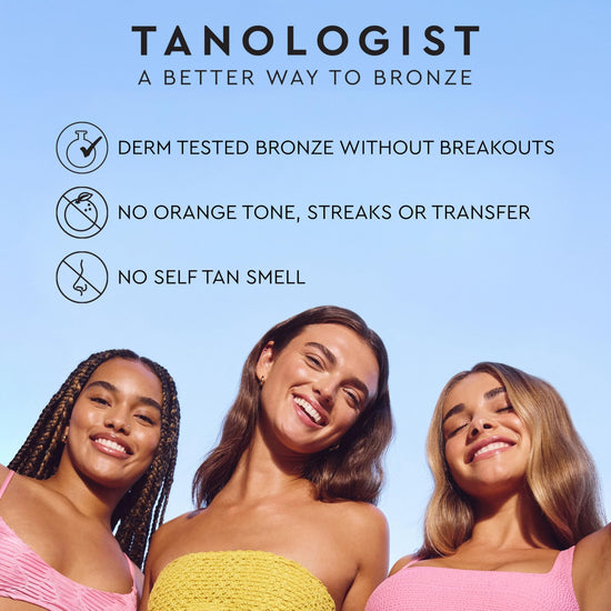 Self tanner — Tanologist illuminating face and body drops, vegan and cruelty free