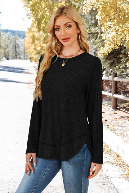 WIHOLL long sleeve shirt — lightweight casual tunic for women in S-2XL sizes.