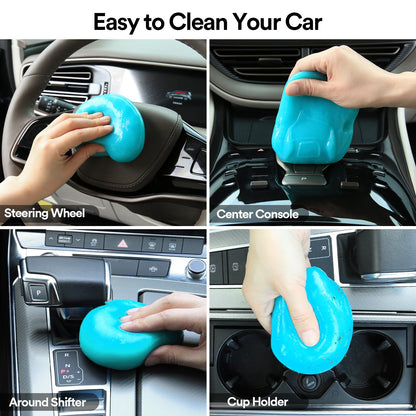 Cleaning agent — Car cleaning gel for interior use and dust removal