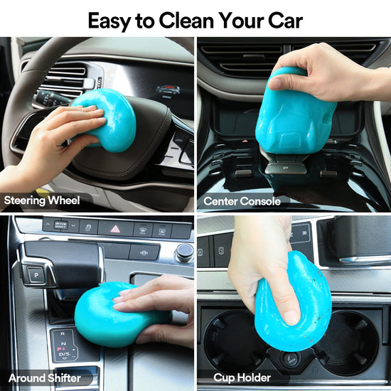Cleaning agent — Car cleaning gel for interior use and dust removal