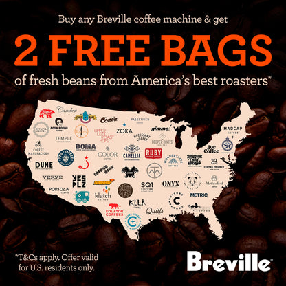 Breville Barista Pro — Espresso machine with built-in grinder and steam wand
