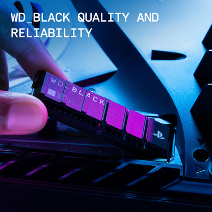 WD_BLACK SN850 NVMe SSD — high-speed performance storage drive