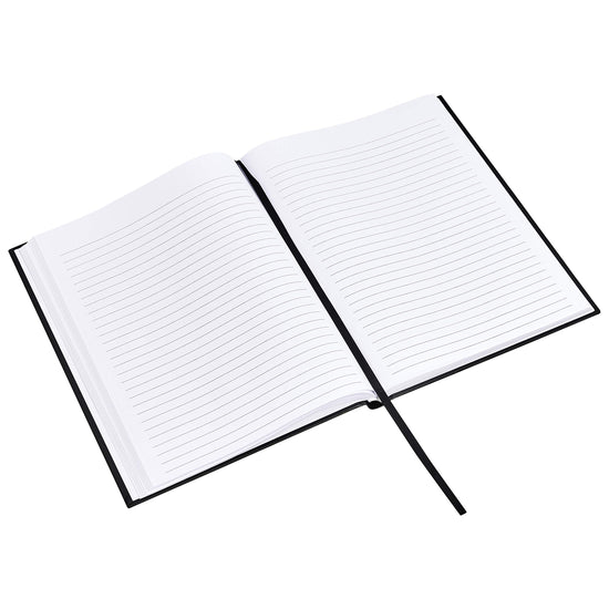 Blank book — Amazon Basics professional journal in black.