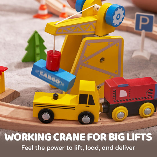 Toy vehicle set — fun train experience from SYNCFUN