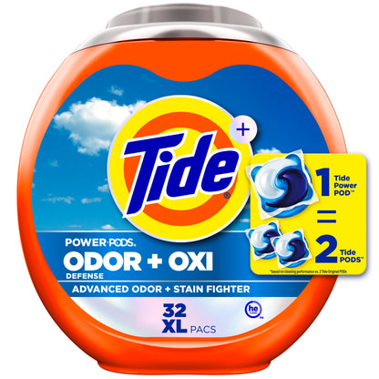 Tide laundry detergent — Ultra OXI Power PODS with odor eliminators