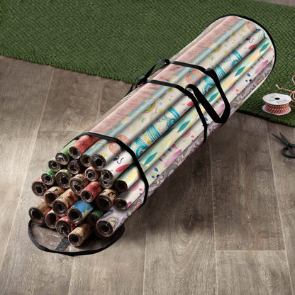 ZOBER storage bag — breathable fabric and waterproof design for wrapping paper