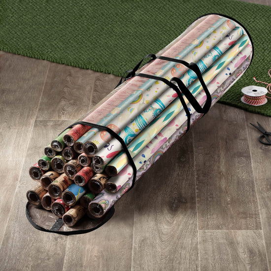 ZOBER storage bag — breathable fabric and waterproof design for wrapping paper