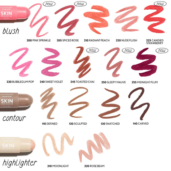 CoverGirl Trublend Skin Enhancer Balm Stick — Vegan highlighter for effortless use