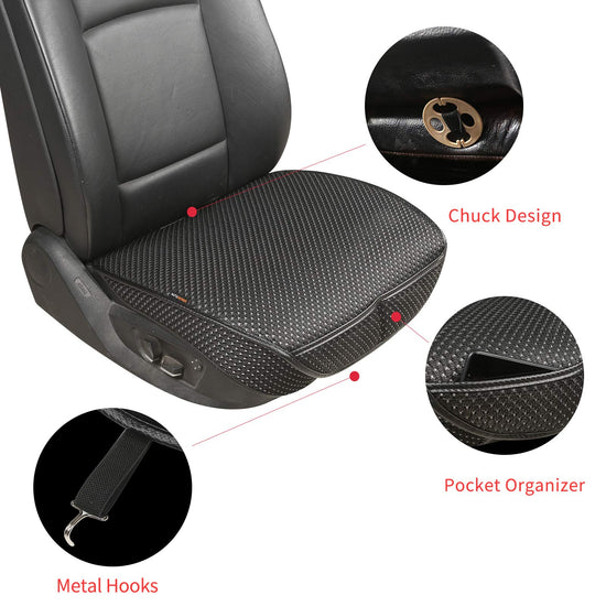 Auto Newer vehicle seat cover - breathable universal fit for all seasons and most vehicles