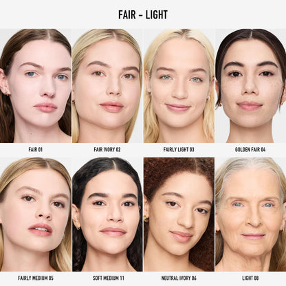 bareMinerals loose powder foundation SPF 15 — sheer to full coverage formula